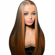 Balayage Lace Front Wig – natural sun-kissed highlights