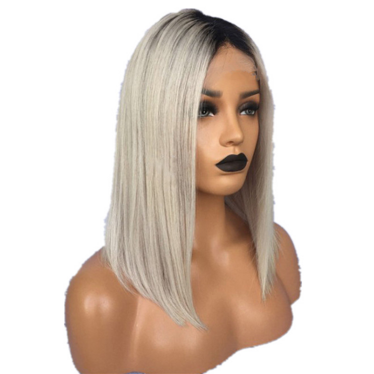Silver-Grey Short Wig – Bold, Modern, Effortlessly Cool