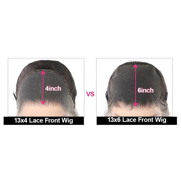 Toned Blonde & Platinum Lace Frontal Wig back view