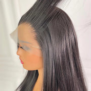 Layered Pre-plucked – Straight 20 Inch Side View