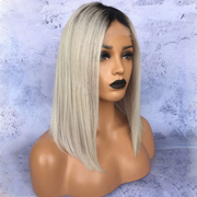 Silver-Grey Short Wig – Bold, Modern, Effortlessly Cool