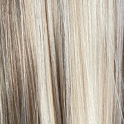 Highlighted Lace Frontal Wig back view with natural shine