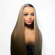 Natural Root Blonde Pre-plucked Lace Wig – Realistic Blonde Wig for Women