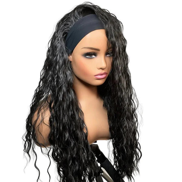 Deep Wavy Grab and Go Headband Wig