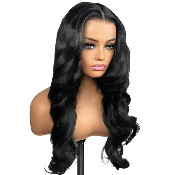 Body Wave Pre-Plucked Lace Frontal Wig – Natural Glam with Effortless Waves