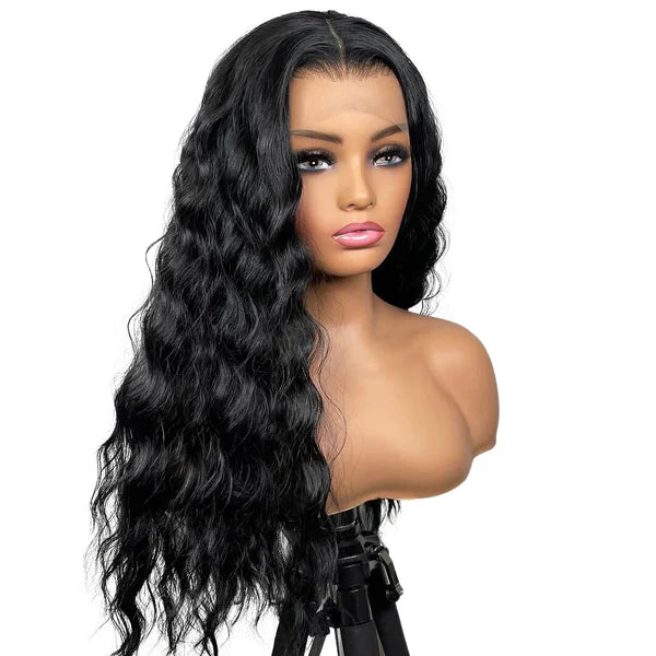 Loose Wavy Lace Frontal Wig front view